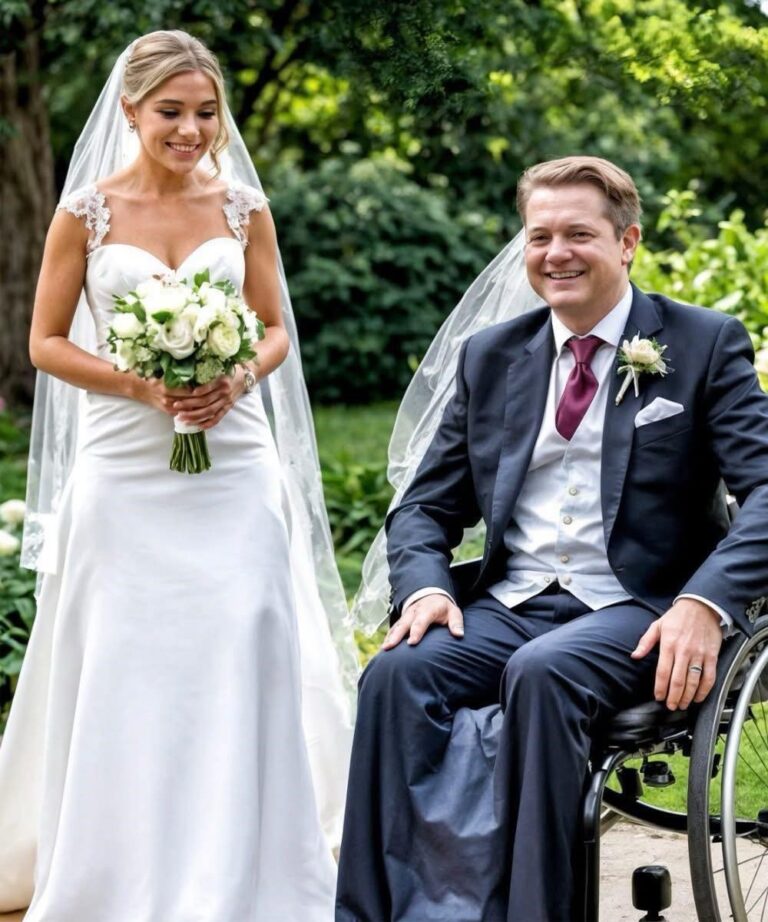 She Married A Man With A Disability, But A Big Surprise Awaited Her At The Wedding