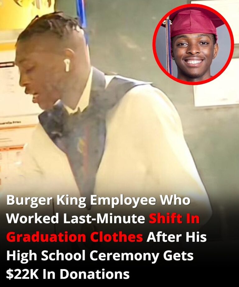 Burger King Teen Who Picked Up A Shift In His Graduation Outfit After High School Ceremony Receives $22K In Donations
