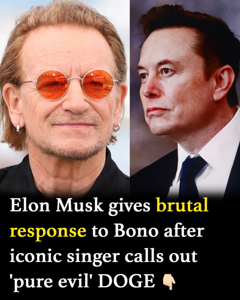 Elon Musk with brutal comeback after Bono calls out DOGE cuts