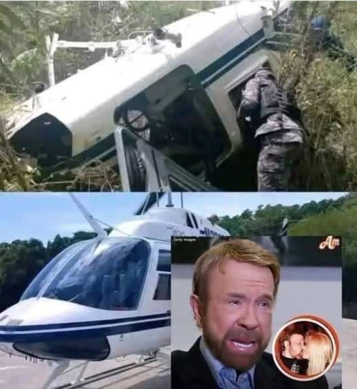 1-TG 5 minutes ago in Identify the couple who crashed in the helicopter in… See more