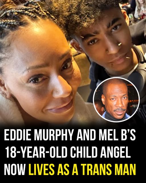 Eddie Murphy and Mel B’s 18-year-old child Angel is now living as a trans man