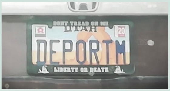 A Teacher Sees An “Offensive” License Plate And Sparks State Investigation