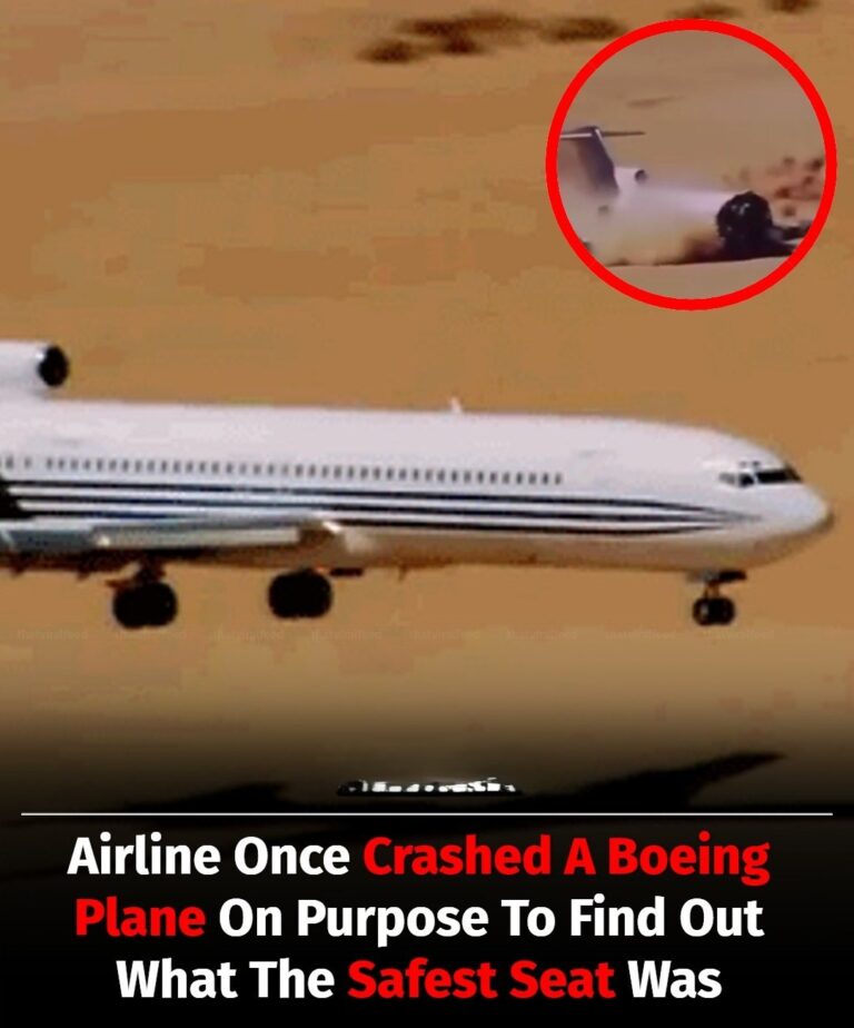 Airline Once Crashed A Boeing Jet On Purpose To Learn Which Seat Is Safest During A Crash