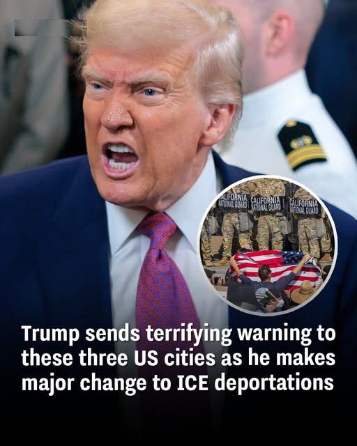 Trump Issues Dire Warning to Three Major Cities—And Orders Massive ICE Ramp-Up
