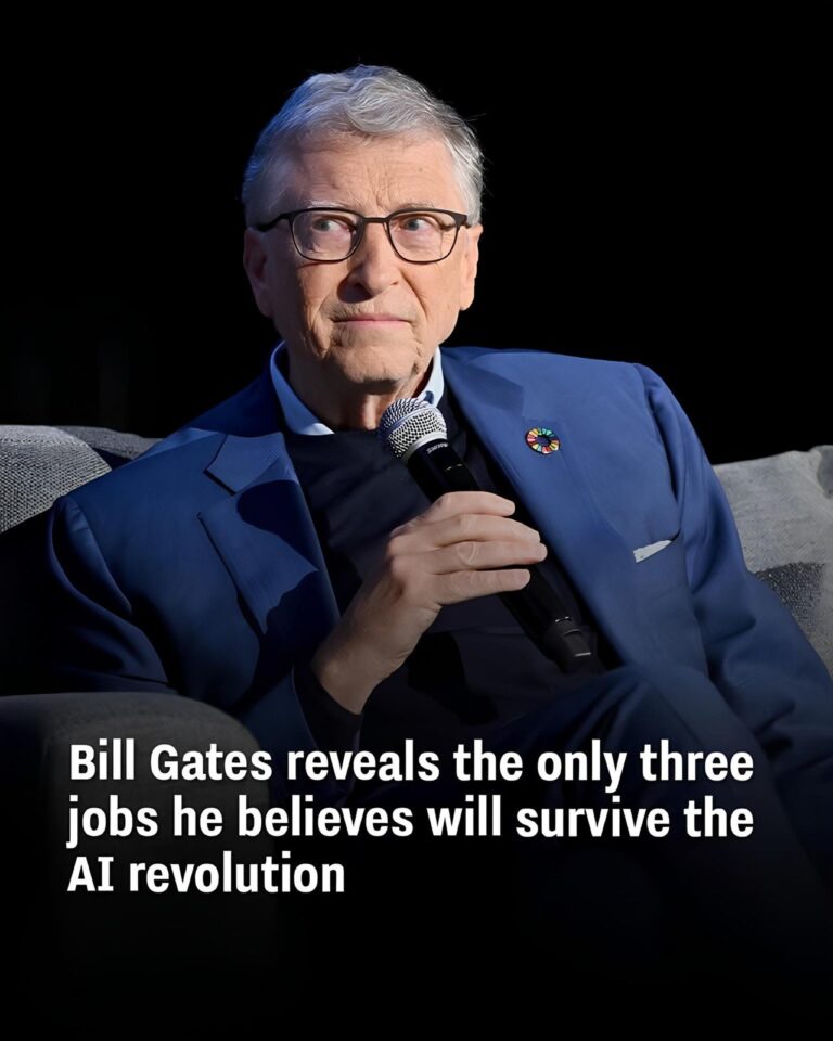 Bill Gates Predicts the Only Three Jobs He Believes Will Not Get Replaced by AI
