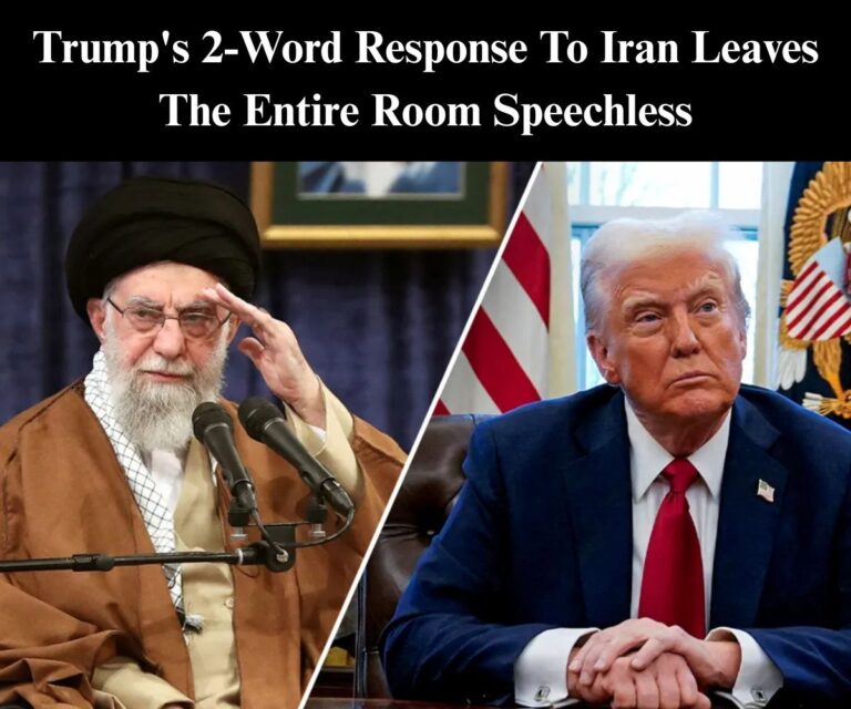 Trump Has Ominous Response For Iranian Leader Who Refuses Surrender