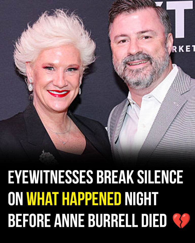Anne Burrell ‘in high spirits’ hours before sudden death