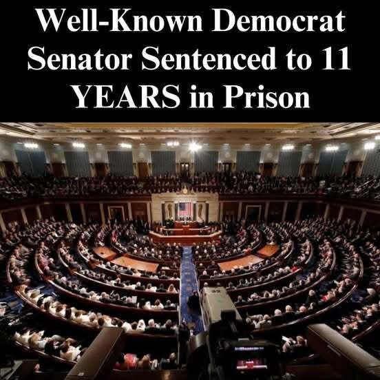 Former Top Democrat Senator Sentenced To 11-Year Prison Term