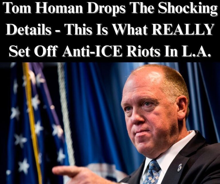 Homan Adds Details About ICE Operation That Ignited L.A. Riots