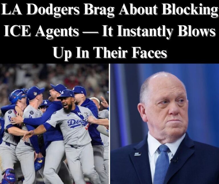 ICE Denies Sending Agents To Dodger Stadium As Team Makes ‘False’ Claims