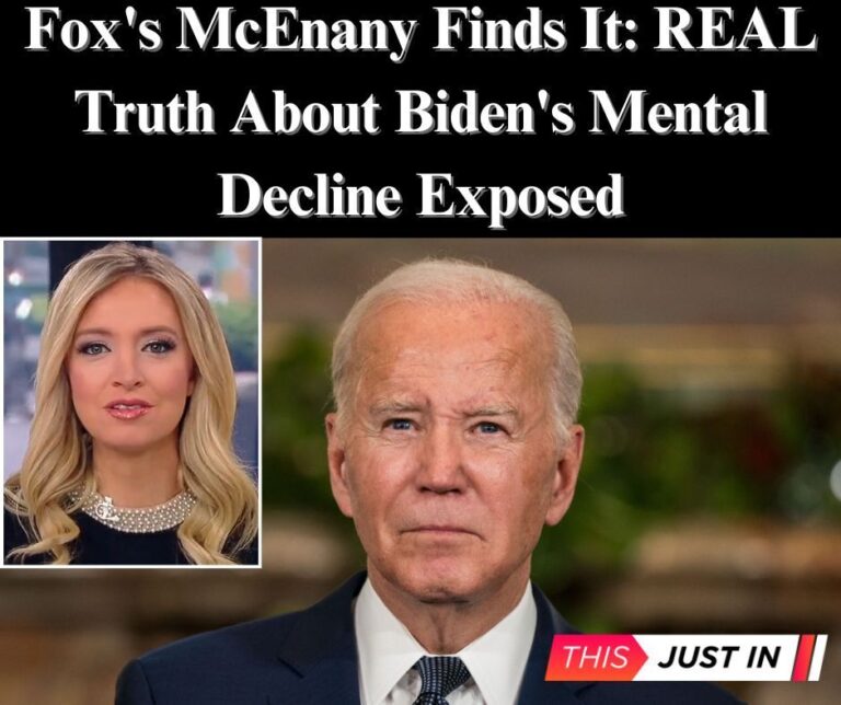 McEnany Shreds ‘Outnumbered’ Co-Host Harf For Denying Biden’s Decline