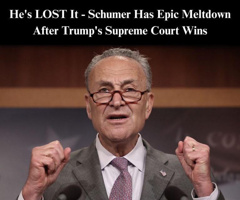 Schumer Has Meltdown After Supreme Court Sides With Trump