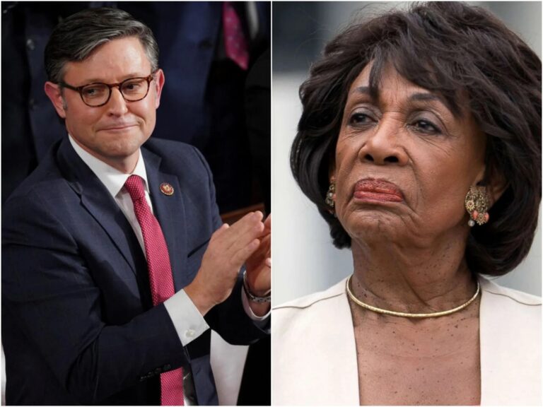 Maxine Waters SCRE@MS at Mike Johnson on Live TV — Then Mike Johnson Makes Her Regret It with One Powerful Quote…