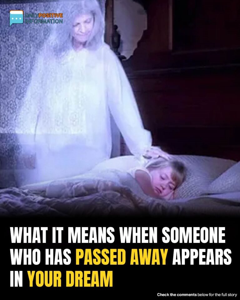 What Does It Mean When A Person Who Has Passed Away Appears In Your Dream
