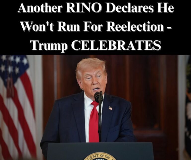 GOP Moderate Senator Announces Retirement After Rejecting Trump’s BBB