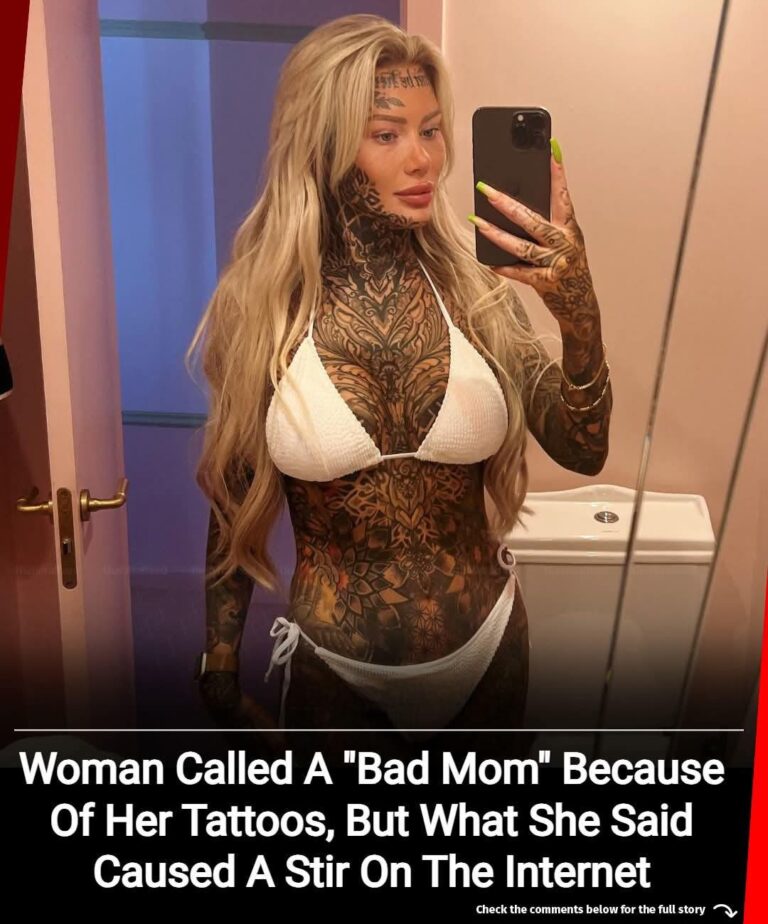 Becky Holt, ‘Bad Mom’ with Tattoos, Sparks Internet Reaction