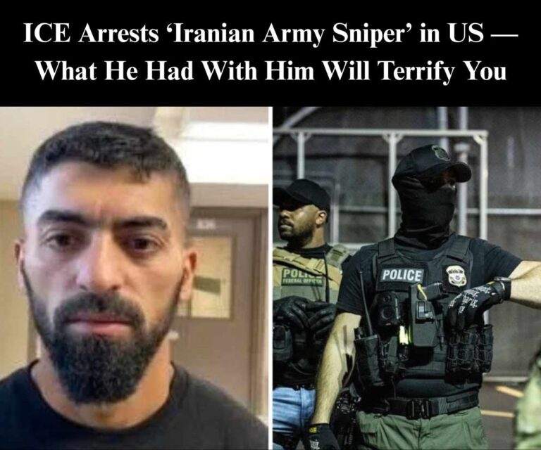ICE Captures ‘Iranian Army Sniper’ Living Illegally In US