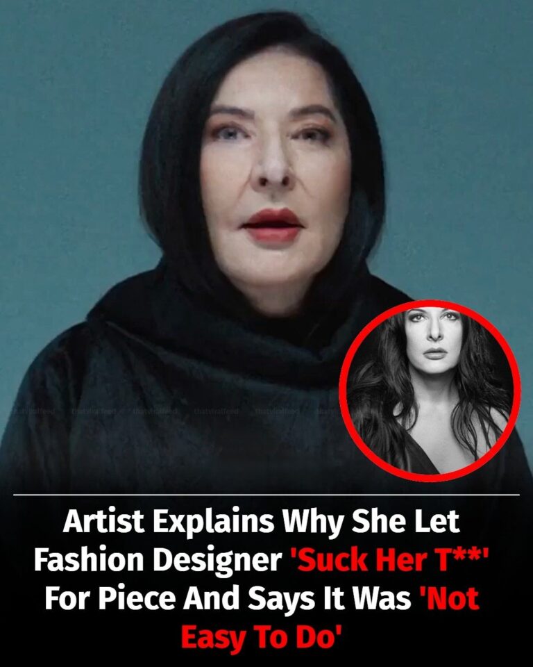 Artist Reveals Why She Let Fashion Designer ‘Suck Her T**’ For Art And Admits It ‘Wasn’t Easy’