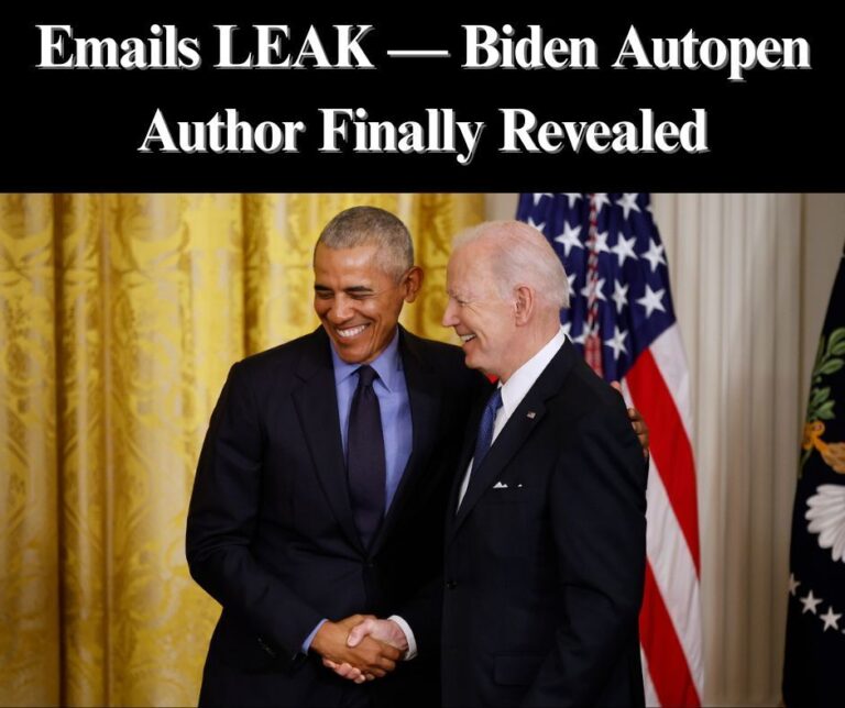 Emails Show Biden Ally Approved Autopen Pardons On Final Day In Office