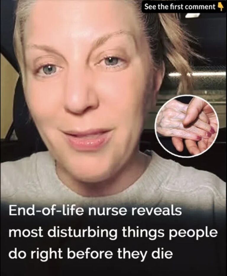 End-of-life nurse shares one movement people make when they near death