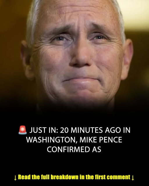MIKE PENCE BREAKS DOWN IN TEARS DURING SHOCKING ANNOUNCEMENT