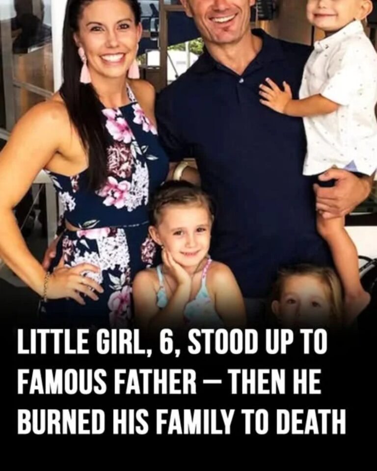 Little girl, 6, stood up to famous father – then he burned his family to death