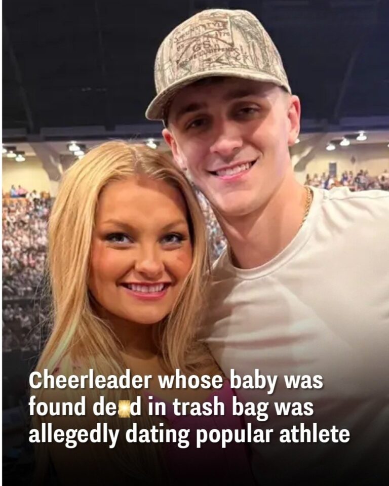 Cheerleader whose baby was found dead in trash bag was allegedly dating popular athlete