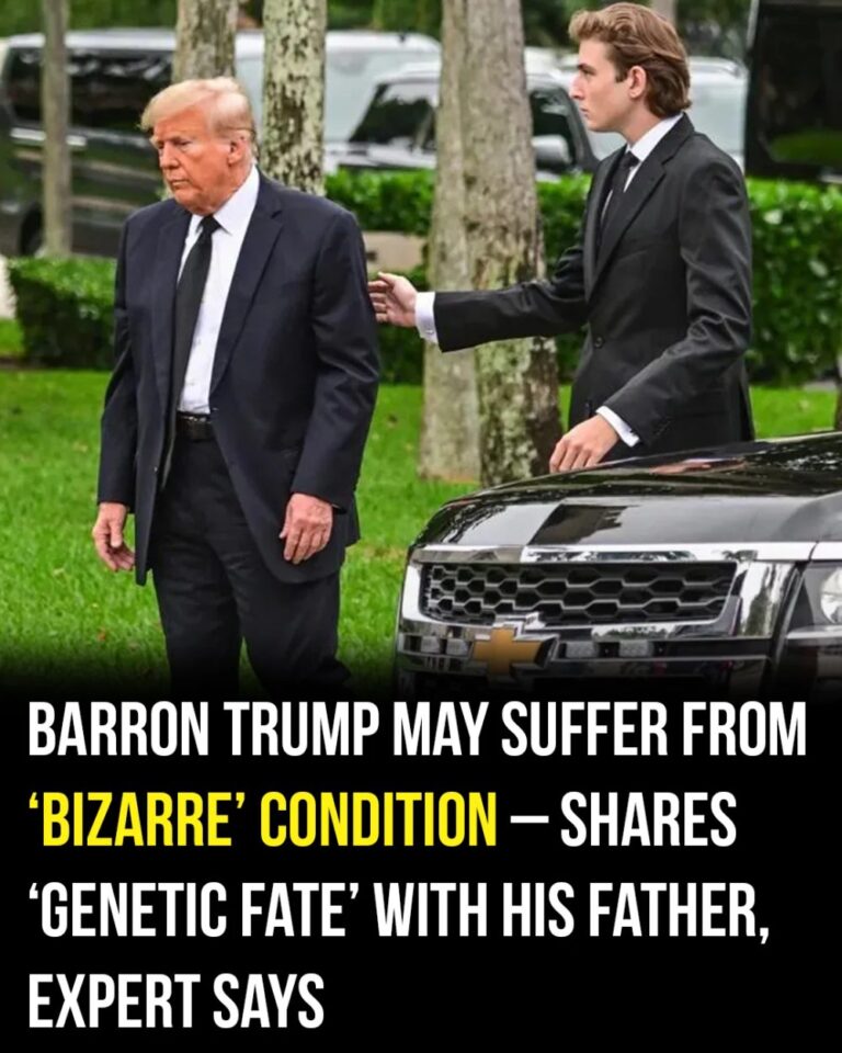 Barron Trump might be suffering from same ‘genetic condition’ as Donald