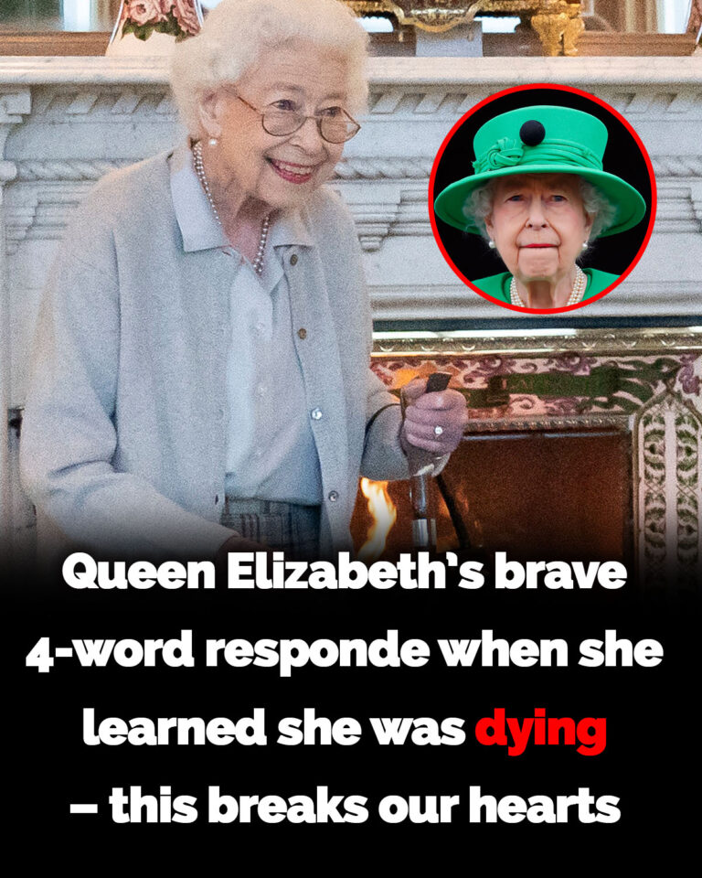 Queen Elizabeth’s four-word reaction after being told she was going to die