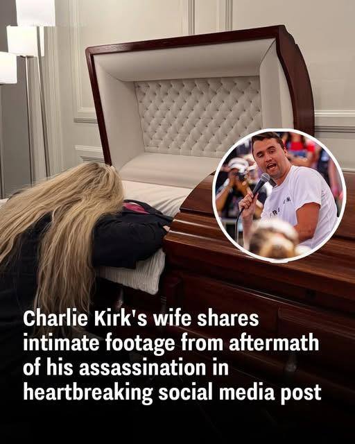 Charlie Kirk’s Wife Shares Intimate Footage From Aftermath of His Assassination in Heartbreaking Post