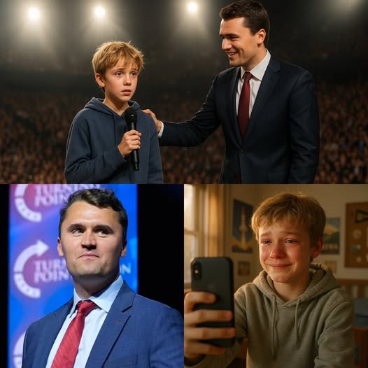 A 12-Year-Old Boy From Iowa Posts a Heartbreaking Video, Revealing How Charlie Kirk Changed His Life Forever After Cruel School Bullying