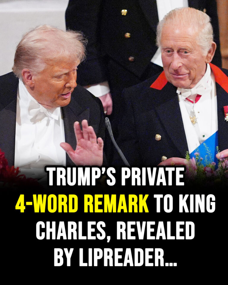 Lip reader reveals Trump’s private 4-word remark to King Charles