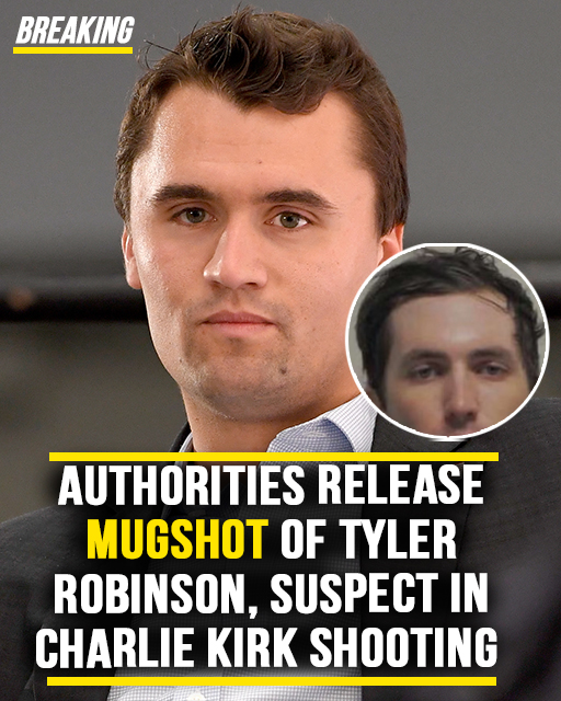 Authorities release mugshot of Tyler Robinson, suspect in Charlie Kirk shooting