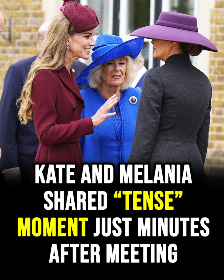 Kate Middleton and Melania Trump shared “tense” moment during state visit