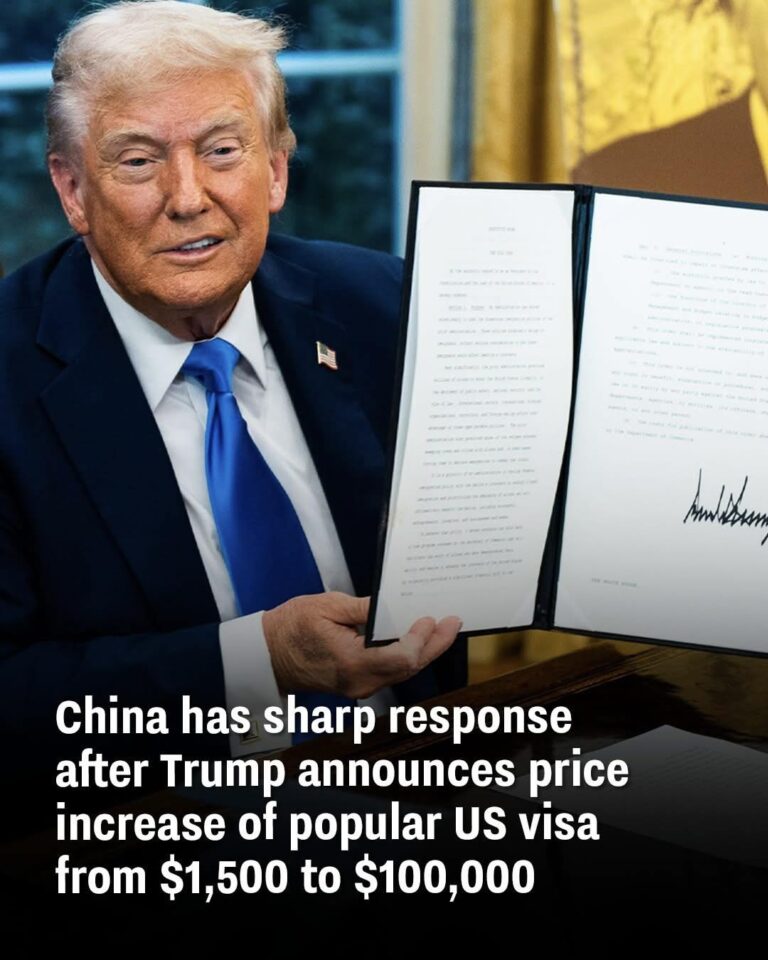 China Responds After Trump Hikes H-1B Visa Cost from $1,500 to $100,000
