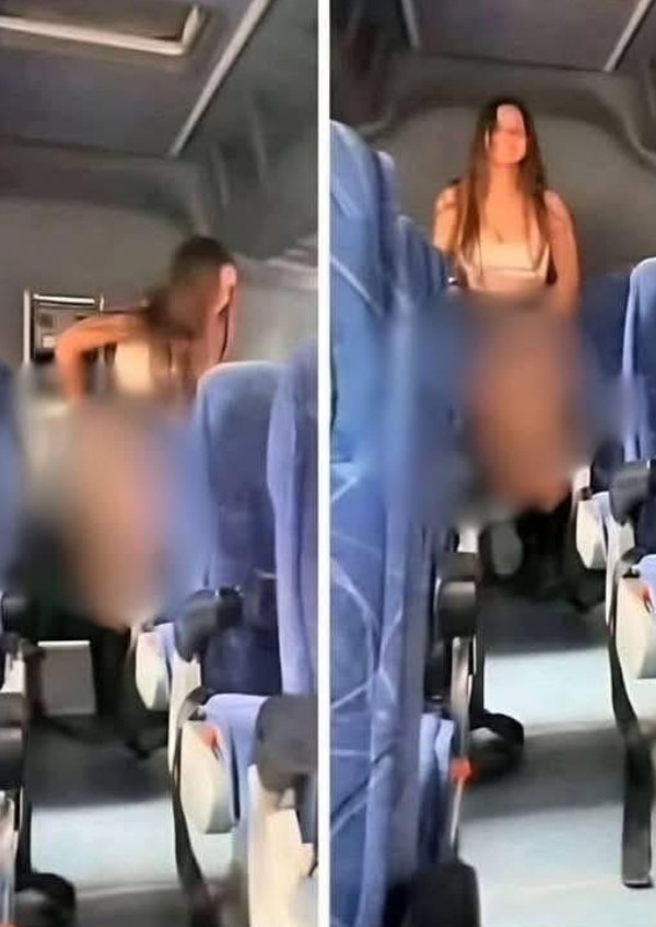 This girl was caught in mid-flight having rela… See More