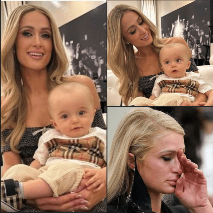 Paris Hilton lashes out at mean online comments about son’s head: “He just has a large brain”