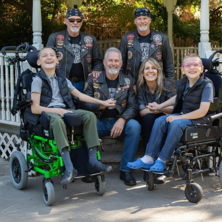 Bikers Took My Disabled Sons To Disney After Other Parents Said We’d Ruin Everyone’s Day