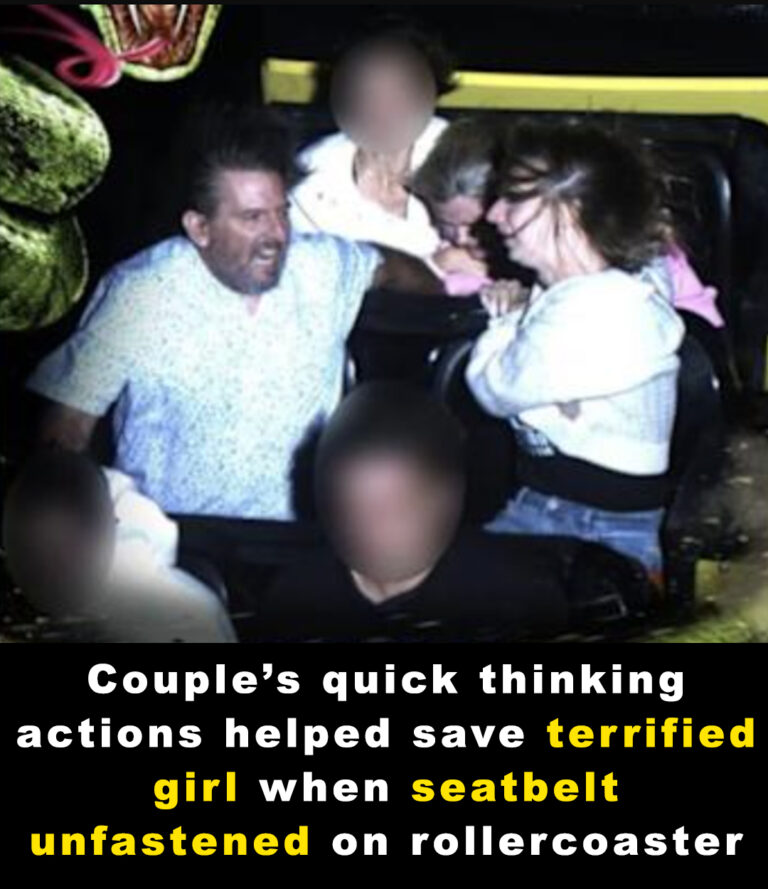 Couple’s quick thinking on rollercoaster mishap saves life