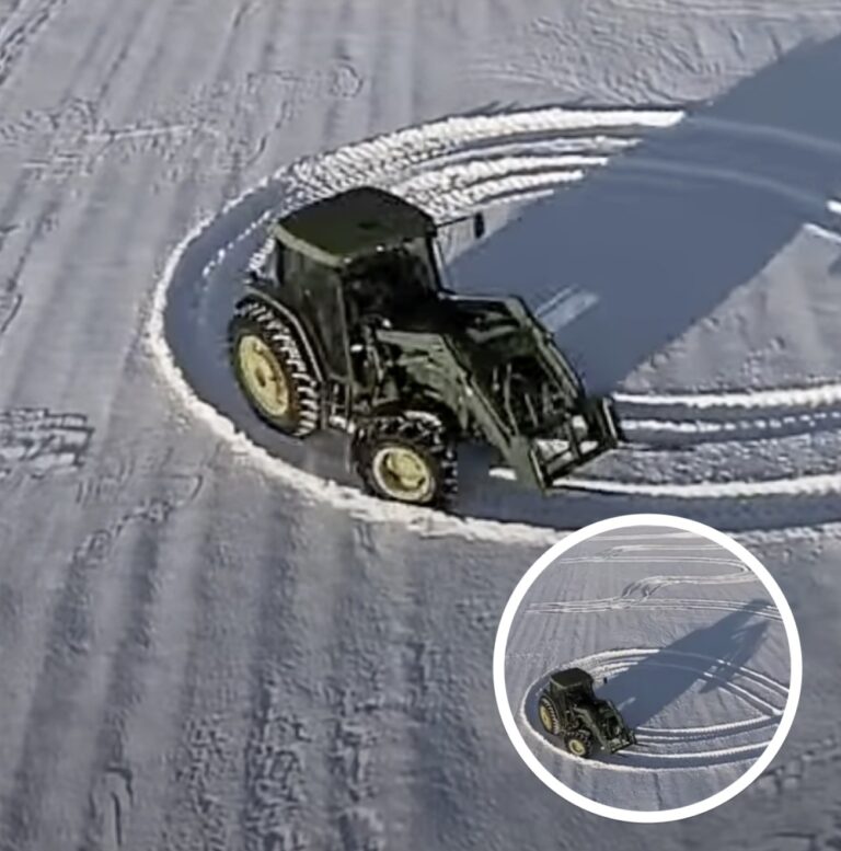 Farmer Writes Bold Message In Fresh Snow, Doesn’t Care If Some People Are Offended