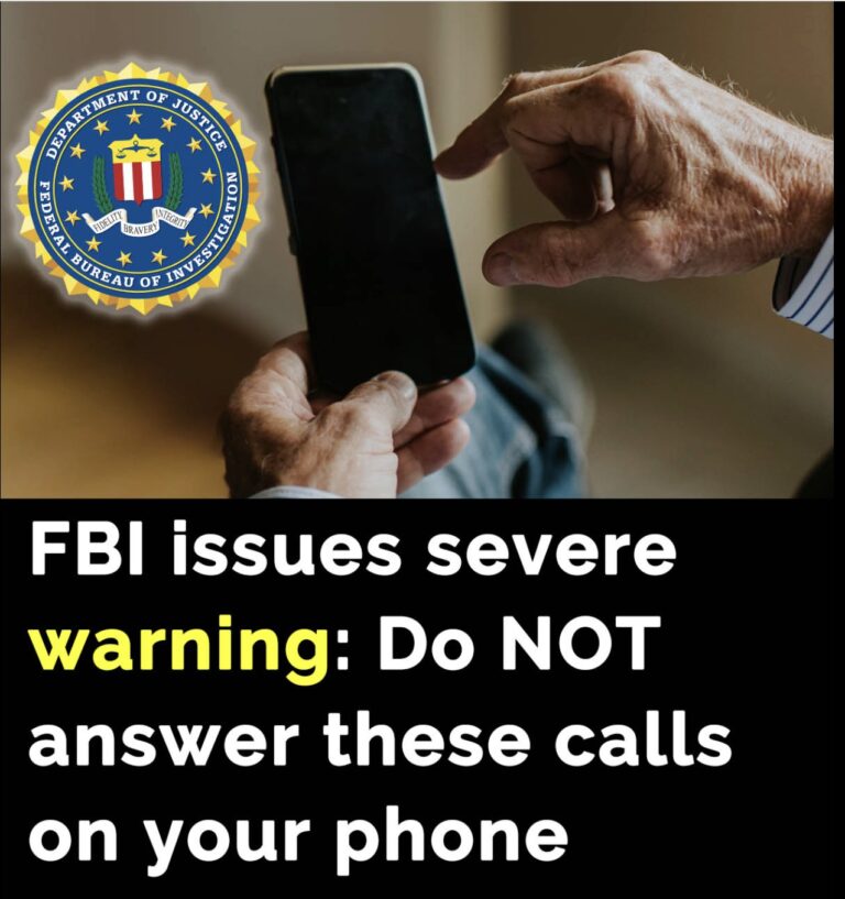 FBI issues severe warning for phone scam – here’s how you protect yourself