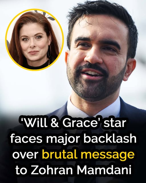 Debra Messing sparks outrage with scathing message to Zohran Mamdani