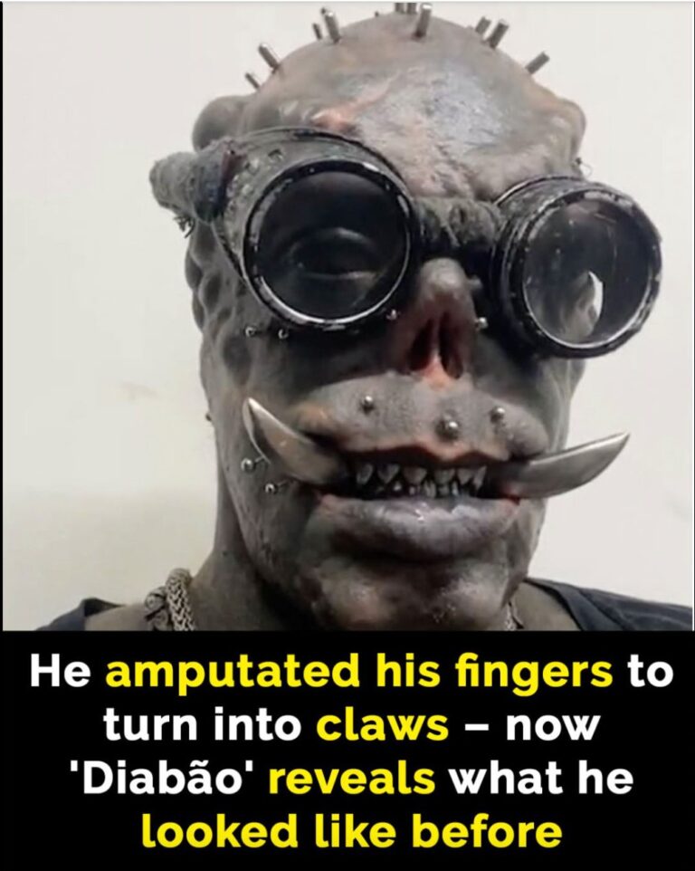 Diabão: How he looked before his crazy transformation