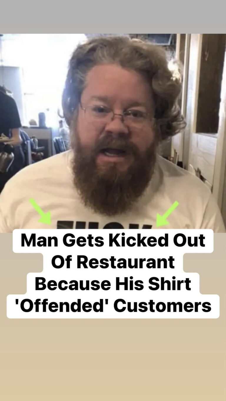 Man Gets Kicked Out Of Restaurant Because His T-Shirt ‘Offended’ Customers