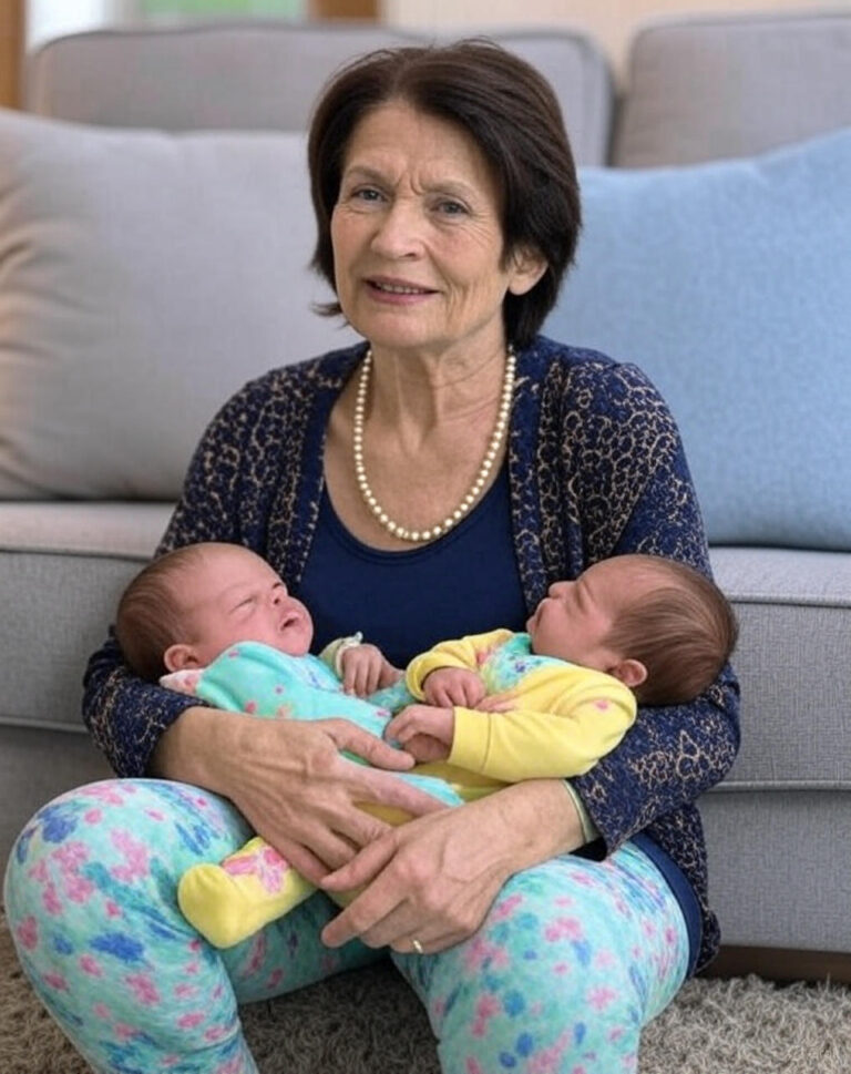 66-year-old mom criticized after giving birth to twin boys