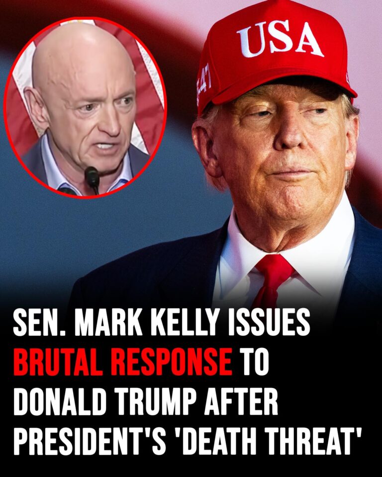 Sen. Mark Kelly issues brutal response to Trump after president’s ‘death threat’