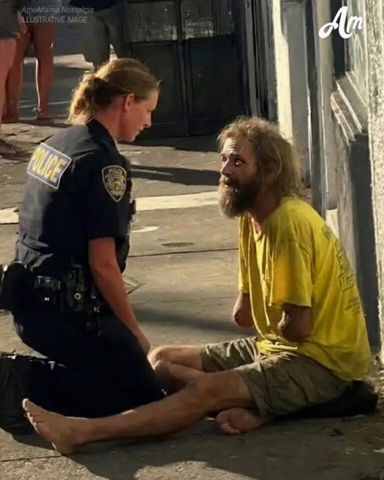 Everyone Refused to Give CPR to a Homeless Man with No Arms – I Stepped In, and the Next Day, a Red Mercedes Was Waiting on My Porch