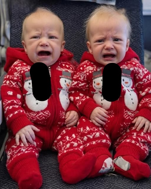 Young woman puts both babies inside the fir – See more!