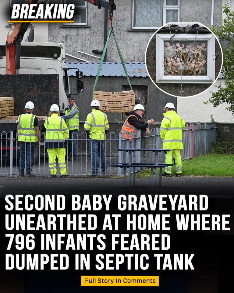 Second baby graveyard discovered at home where nearly 800 infants feared dumped in septic tank