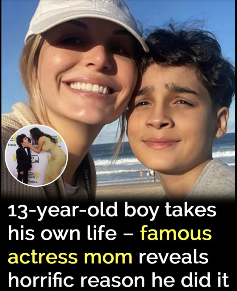 Tragic loss: Actress Clare McCann mourns son